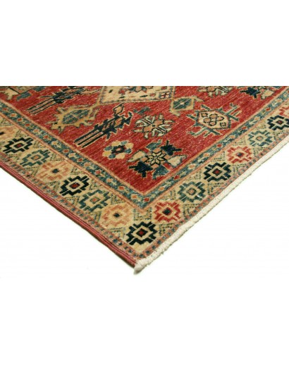 Tappeto Kazak Fine Pakistan marrone arancione 78x300