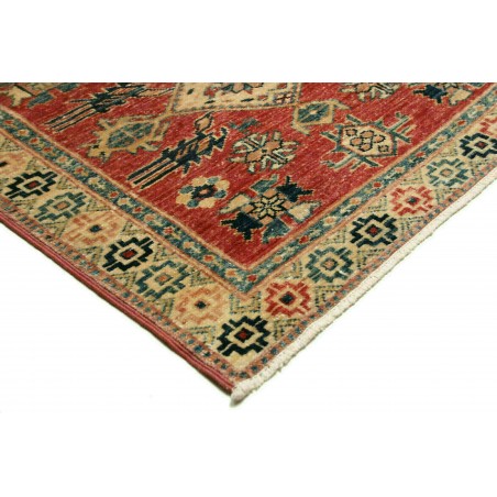 Tappeto Kazak Fine Pakistan marrone arancione 78x300