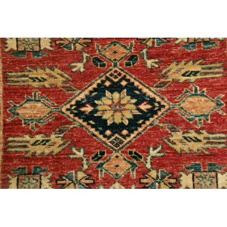 Tappeto Kazak Fine Pakistan marrone arancione 78x300