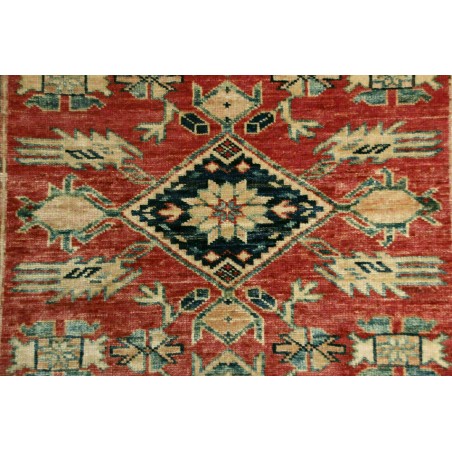 Tappeto Kazak Fine Pakistan bianco marrone 79x307