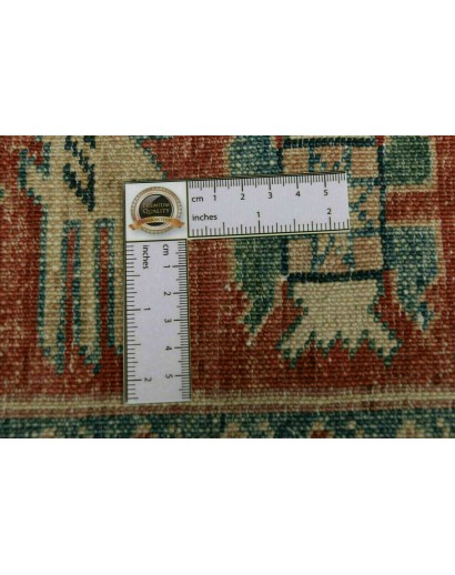 Tappeto Kazak Fine Pakistan bianco marrone 79x307