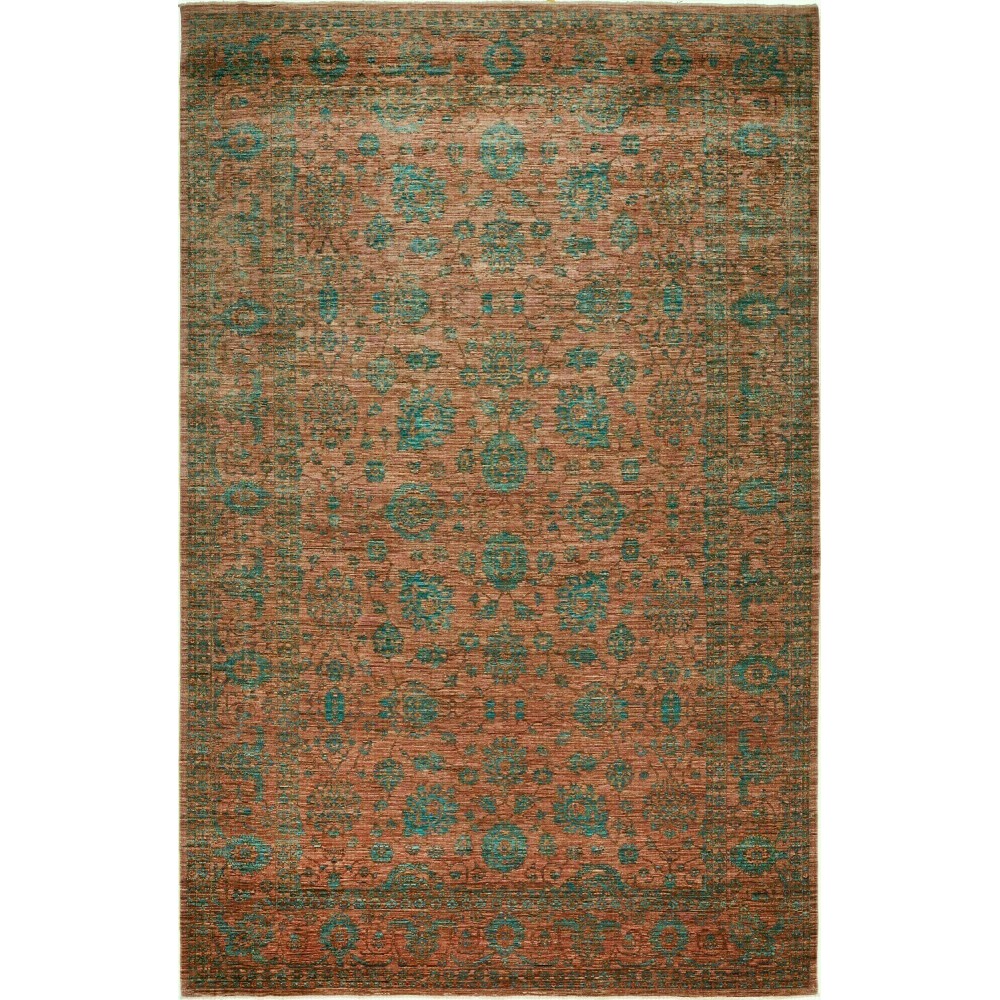 Tappeto Zigler Fine Pakistan azzurro marrone 247x382