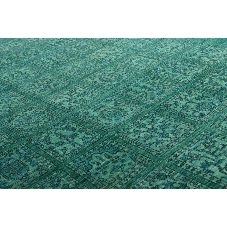 Tappeto Bakhteari Pakistan verde blu 202x314