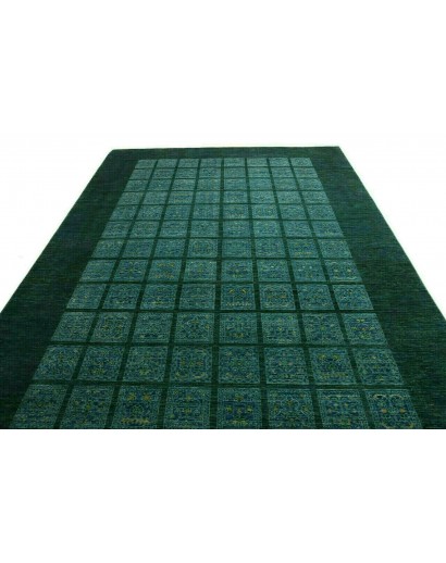 Tappeto Bakhteari Pakistan grigio bianco 246x350