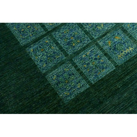 Tappeto Bakhteari Pakistan grigio bianco 246x350