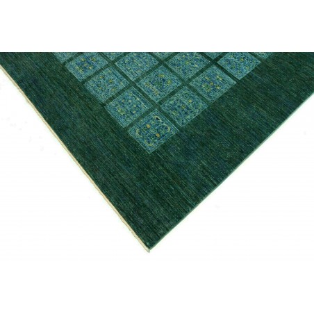 Tappeto Bakhteari Pakistan grigio bianco 246x350