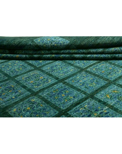 Tappeto Bakhteari Pakistan grigio bianco 246x350