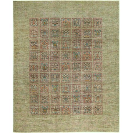 Tappeto Bakhteari Pakistan bianco beige 245x304