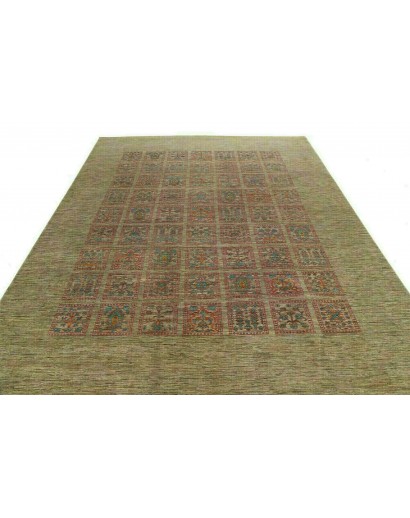 Tappeto Bakhteari Pakistan bianco beige 245x304