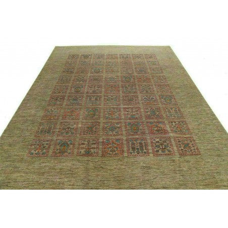 Tappeto Bakhteari Pakistan bianco beige 245x304