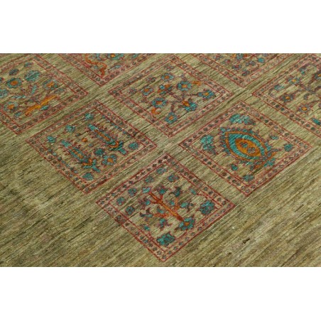 Tappeto Bakhteari Pakistan bianco beige 245x304