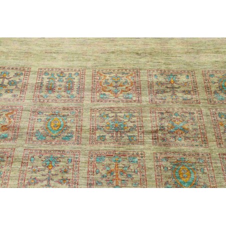 Tappeto Bakhteari Pakistan bianco beige 245x304