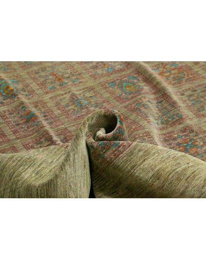Tappeto Bakhteari Pakistan bianco beige 245x304