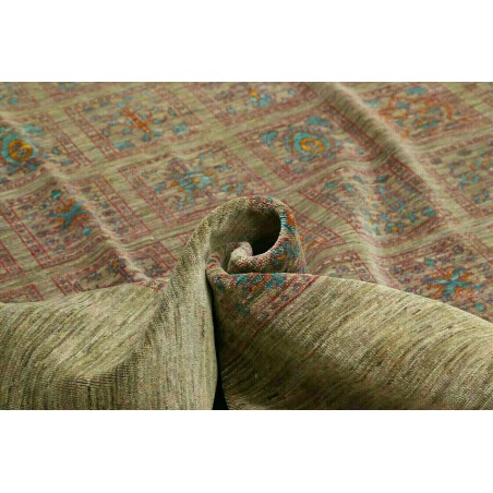Tappeto Bakhteari Pakistan bianco beige 245x304