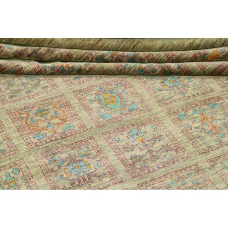 Tappeto Bakhteari Pakistan bianco beige 245x304