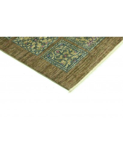 Tappeto Bakhteari Pakistan bianco grigio 78x234