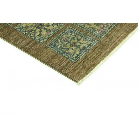 Tappeto Bakhteari Pakistan bianco grigio 78x234