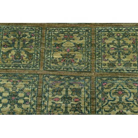 Tappeto Bakhteari Pakistan bianco grigio 78x234
