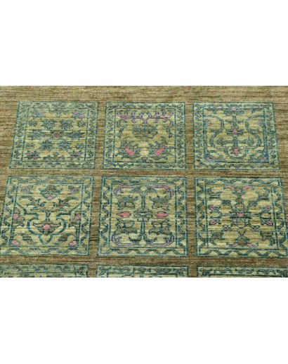 Tappeto Bakhteari Pakistan bianco grigio 78x234