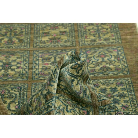 Tappeto Bakhteari Pakistan bianco grigio 78x234
