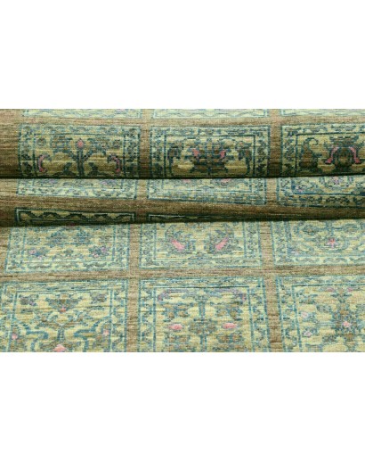 Tappeto Bakhteari Pakistan bianco grigio 78x234