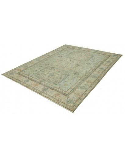 Tappeto Kazak Fine Pakistan verde 196x252