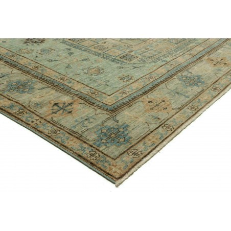 Tappeto Kazak Fine Pakistan verde 196x252