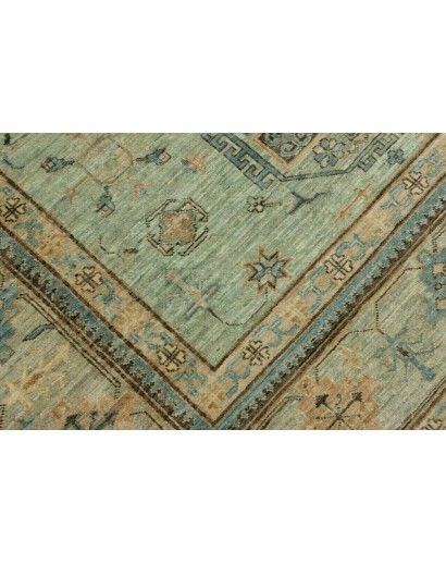 Tappeto Kazak Fine Pakistan verde 196x252