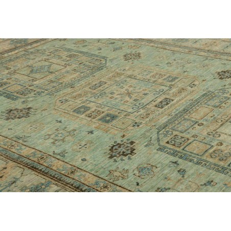 Tappeto Kazak Fine Pakistan verde 196x252