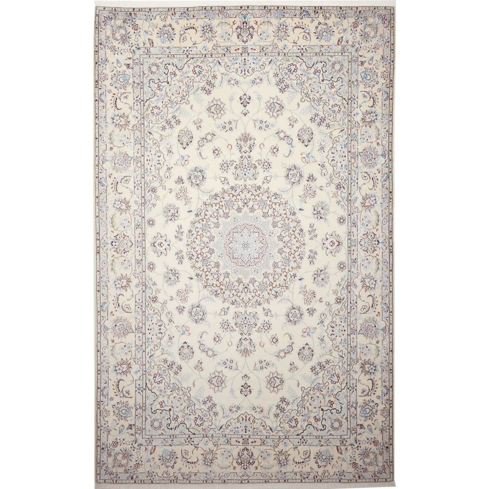 Tappeto Nain 9La Persia bianco 193x312 Tappeto Nain 9La Persia bianco 193x312