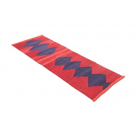 Tappeto Kilim Vintage Persia rosso 62x186