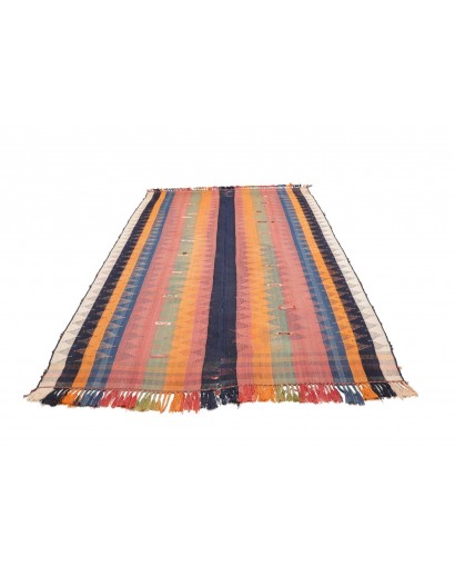 Tappeto Kilim Vintage Persia marrone grigio 170x285