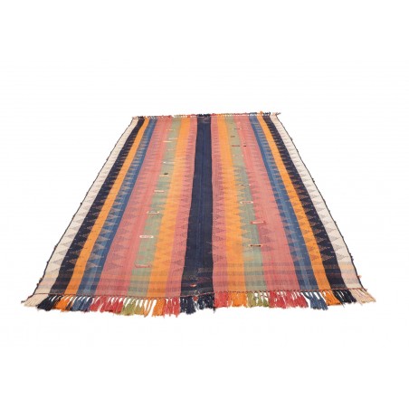 Tappeto Kilim Vintage Persia marrone grigio 170x285