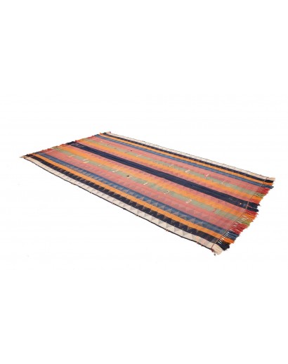 Tappeto Kilim Vintage Persia marrone grigio 170x285