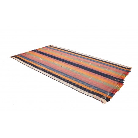 Tappeto Kilim Vintage Persia marrone grigio 170x285