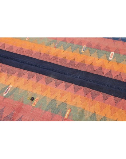 Tappeto Kilim Vintage Persia marrone grigio 170x285