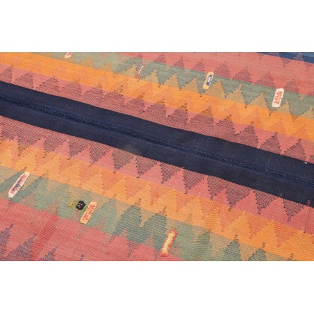 Tappeto Kilim Vintage Persia marrone grigio 170x285
