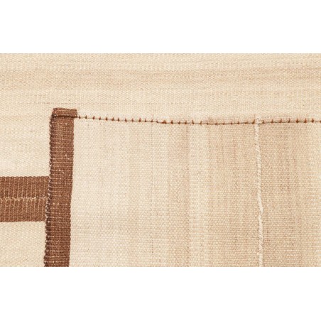 Tappeto Kilim Vintage Persia bianco 134x154
