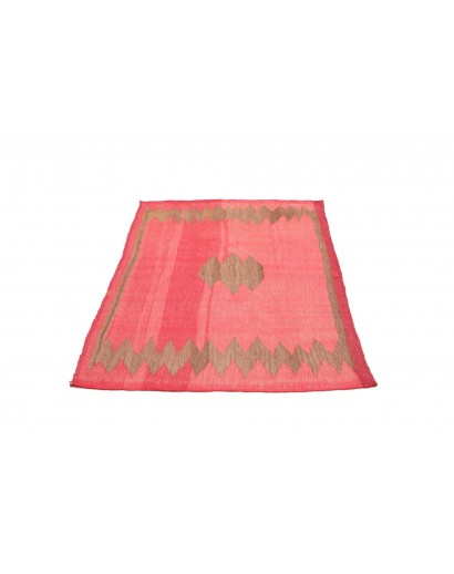 Tappeto Kilim Vintage Persia rosso 97x140
