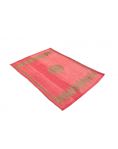 Tappeto Kilim Vintage Persia rosso 97x140