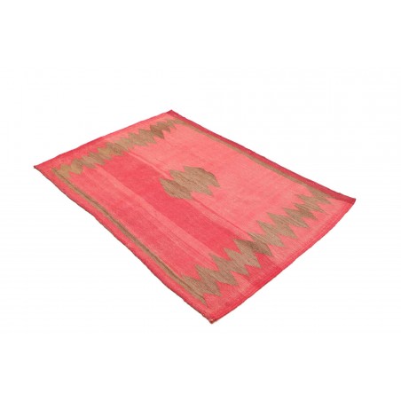 Tappeto Kilim Vintage Persia rosso 97x140
