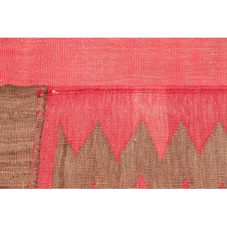 Tappeto Kilim Vintage Persia rosso 97x140