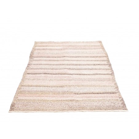Tappeto Kilim Vintage Persia bianco beige 117x165