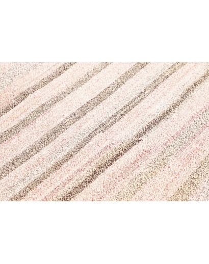Tappeto Kilim Vintage Persia bianco beige 117x165
