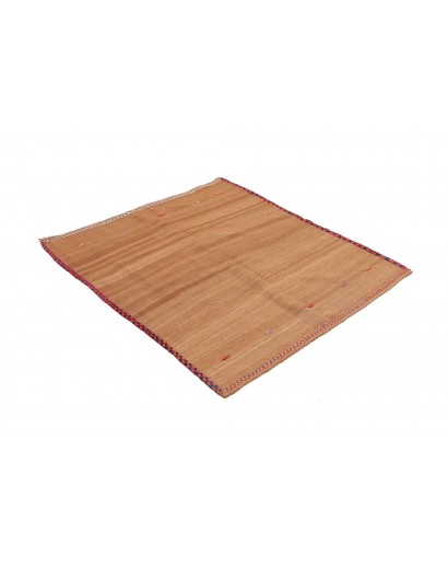 Tappeto Kilim Vintage Persia marrone 112x125