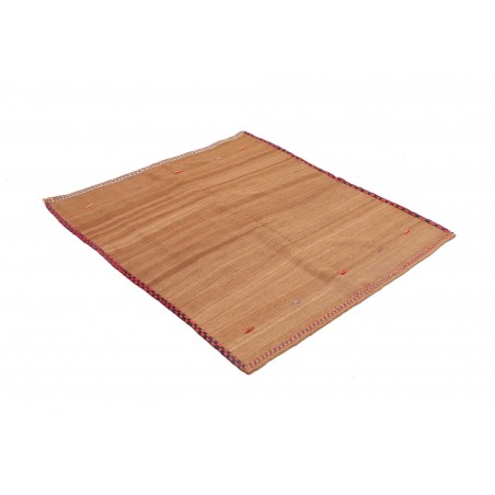 Tappeto Kilim Vintage Persia marrone 112x125