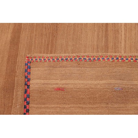 Tappeto Kilim Vintage Persia marrone 112x125