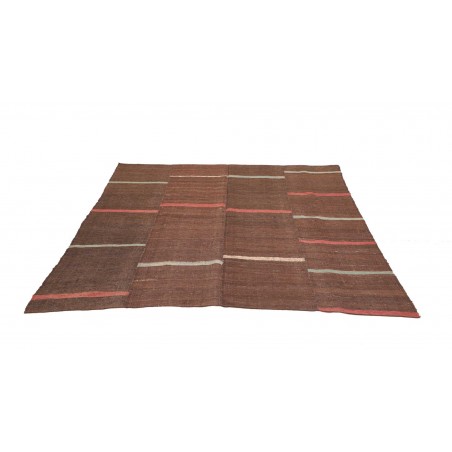 Tappeto Kilim Vintage Persia azzurro 173x174