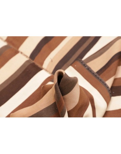 Tappeto Kilim Vintage Persia marrone 135x136