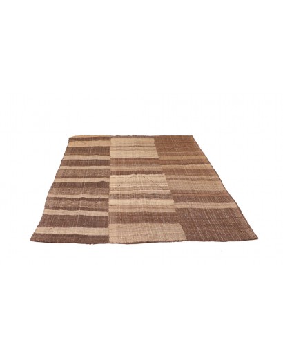 Tappeto Kilim Vintage Persia bianco giallo 164x209